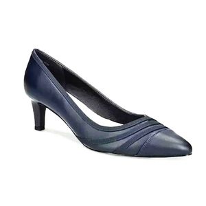 NEW Easy Street Nobel Pump! Comfortable Padded Insole. Kitten Heel. Women 9.5 W